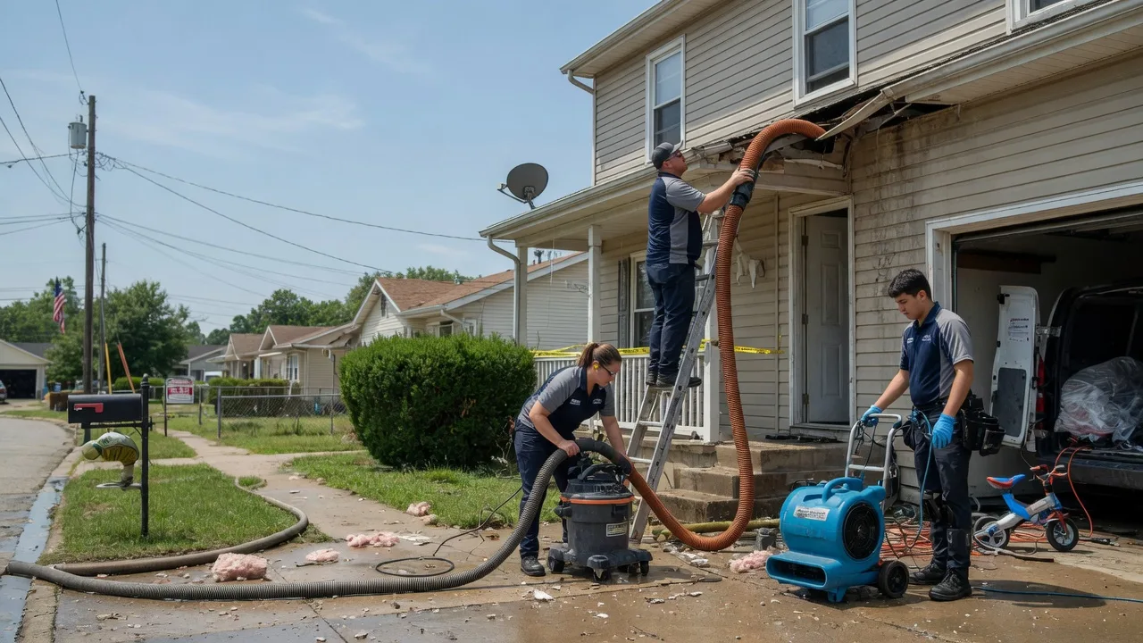 Water Damage Restoration in Aroma Park, IL near me